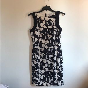 H&M Black and White Dress